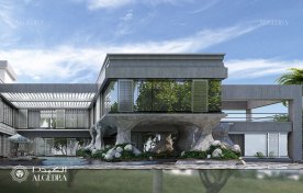 Luxury villa architecture design