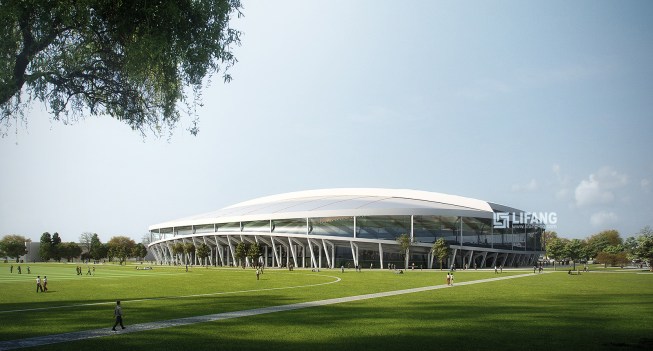 Stadium Renderings by Lifang