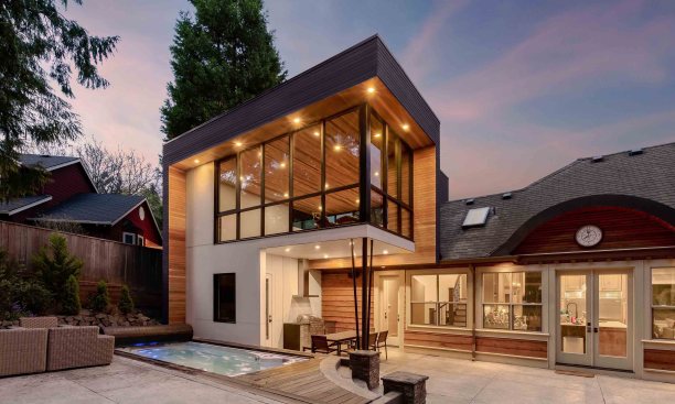 The Poolhouse Addition - Propel Studio - Exterior View
