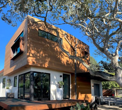 View at Second story Master Bedroom Volume