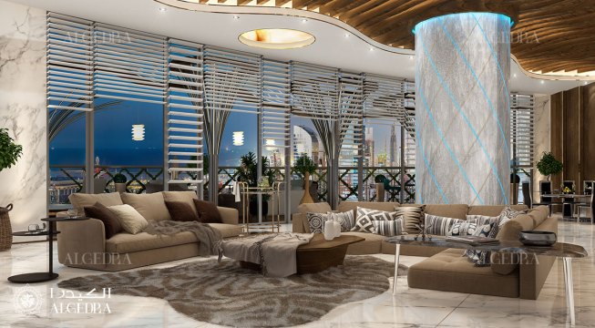 Penthouse interior design