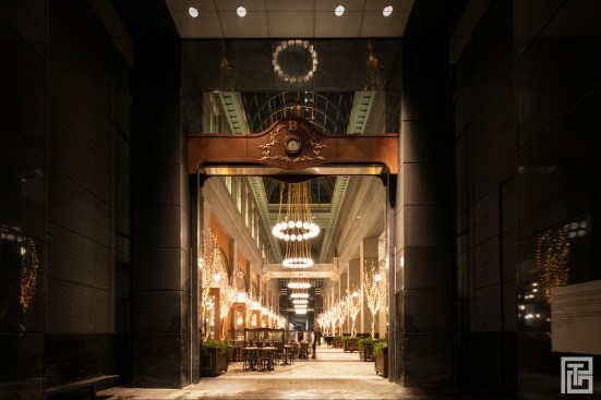 DESIGN/
This one-of-a-kind Brasserie is located in the beating heart of Midtown with entry access through the unique pedestrian arcade at 6 1/2 Avenue, between 53rd and 54th St, with 5,500 ft² floor and 6,000 ft² plaza, is featuring 20 ft ceilings. Upon entering, you are carried away to a different time and place. This space embodies the joie de vivre of the Belle Epoque era of Paris through a careful
and meticulous revival of Art Nouveau forms. The site’s existing architecture offers the perfect canvas for an expressive rehabilitation and reinvention of a style.