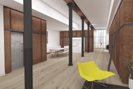 Rendering, S-M-L Loft, New York