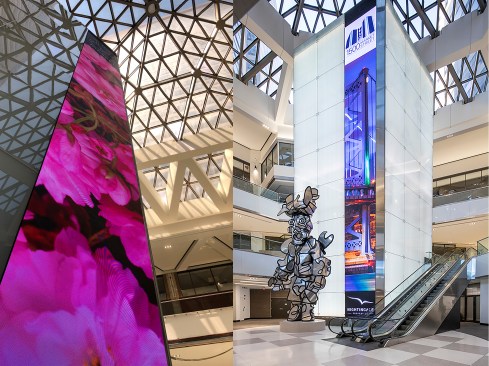 AlivePromo Direct View LED project at 1500 Market St. in Philadelphia