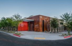 Located in Downtown Las Vegas adjacent to the Arts District, the Henriksen Butler Showroom contributes to the ongoing revitalization of the Downtown area.