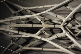 Top view of the compression-only concrete body