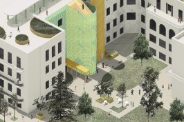 The Ex-Galateo Social Housing project, designed for a multi-generational group of occupants, aims to generate a sense of community among them.