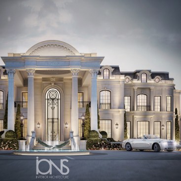 Villa Design in exceptional neoclassical style