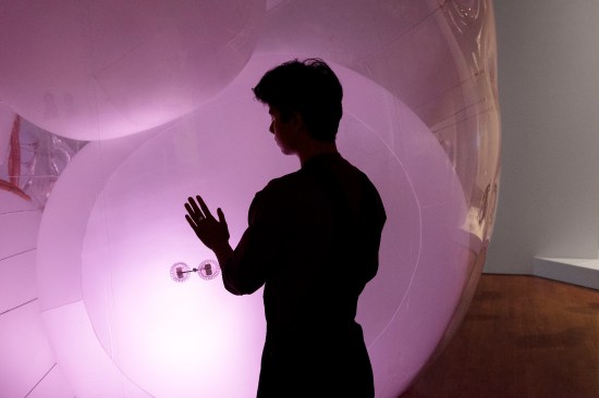 The "Another Generosity" display, designed by Lundén Architecture Company in collaboration with Bergent, BuroHappold Engineering, and Aalto University