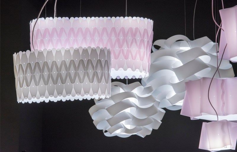 A display from 2018 Light+Building