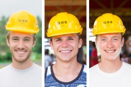 Harry Thorpe, Joshua Peasley, and Harrison Marshall of Caukin Studio