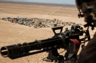 Close air support training at Yodaville Training Complex in Yuma, Ariz.