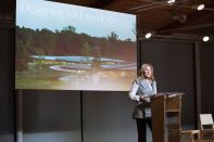 Sharon Prince presents Design for Freedom at Grace Farms in November 2019