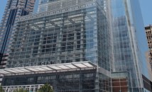 Low-E-coated low-iron glass can be used for exterior applications from office buildings and institutions to luxury condominiums and mixed-use buildings. Photography courtesy of Vitro Architectural Glass.