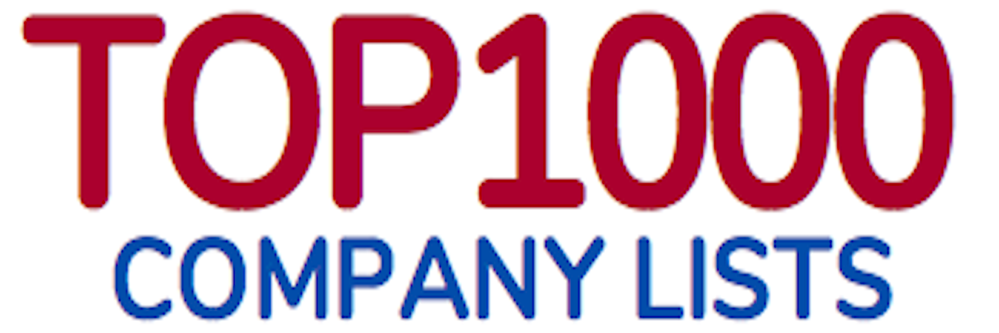Top 1000 Company Lists