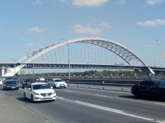 Arc Span across Dniper river