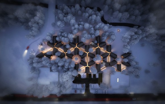 A-Frame Club - Rendering