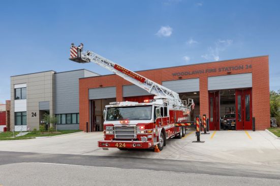 Woodlawn Fire and Rescue Station #24 - exterior 