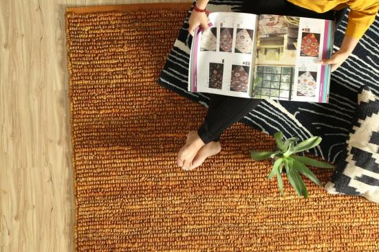 jute rug for home decor
