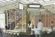 Aleah Pullen's pavilion façade design