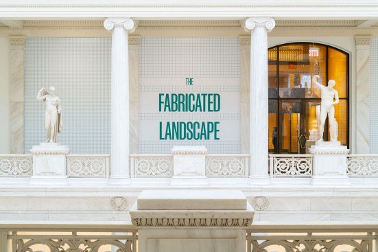 The Fabricated Landscape exhibition at the Carnegie Museum of Art's Heinz Architectural Center
