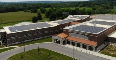 Jennings Creek elementary school aerial view