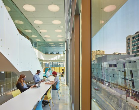 Ryerson University Daphne Cockwell Health Sciences Complex, designed by Perkins&Will