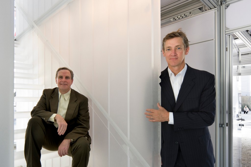 Stephen Kieran (L) and James Timberlake (R)