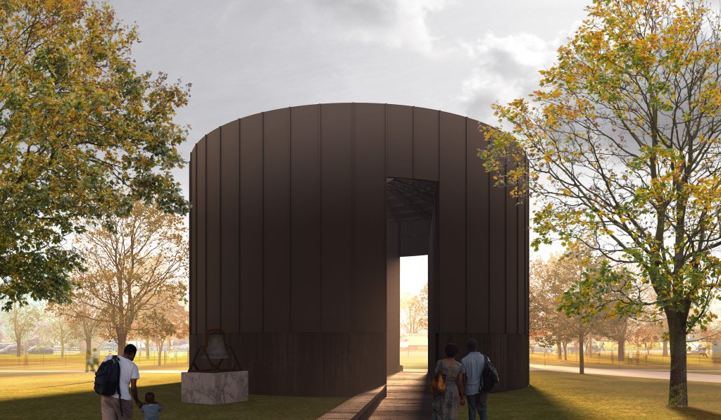 The 2022 Serpentine Pavilion, designed by Theaster Gates