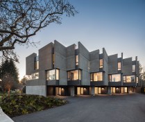 Pearl Block, a new modernist development in the Oaklands neighbourhood of Victoria, BC