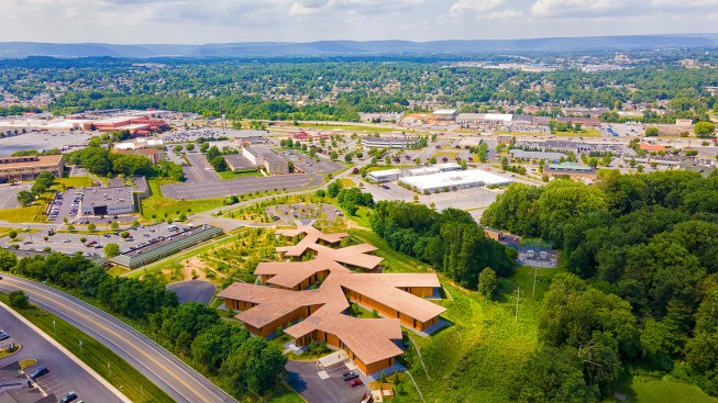 Bird Eyes View of Swales