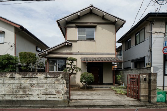 House seen from the street