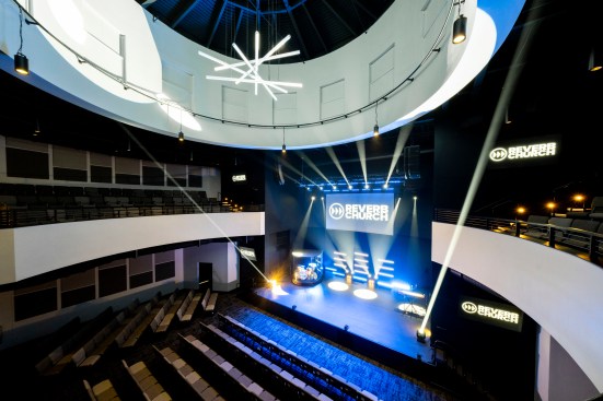 Primary Worship Auditorium from Balcony