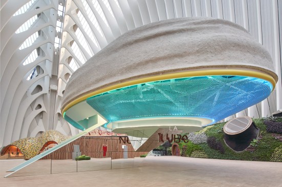 The CaixaForum in Valencia, Spain.