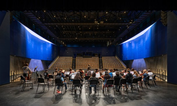 John Adams Middle School Performing Arts Center Auditorium.