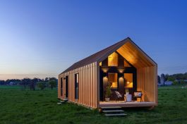 A newly constructed home delivered below the cost of standard construction in a fraction of the time.