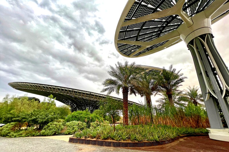The Terra Pavilion at the Expo 2020 Dubai