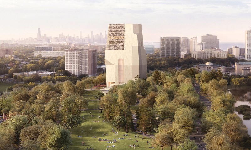 The Obama Presidential Library in Chicago