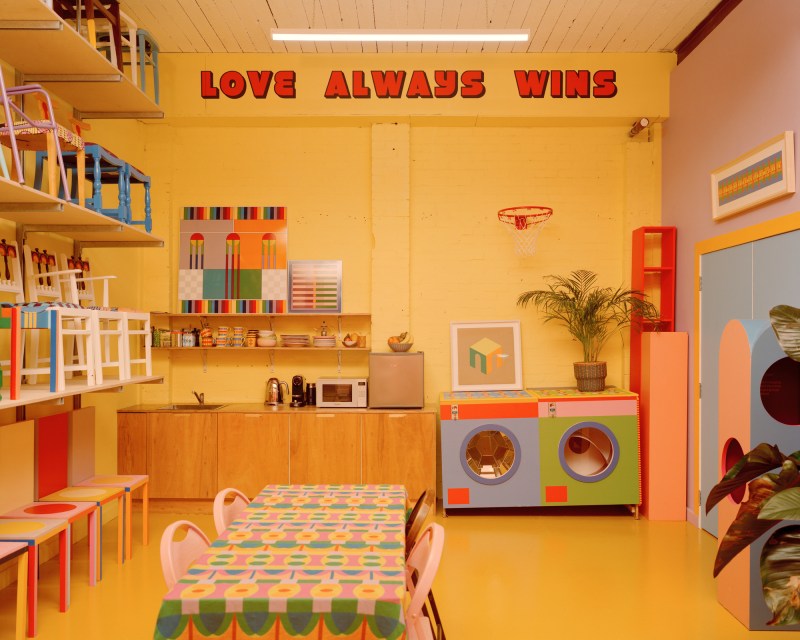 Yinka Ilori's new studio space in London