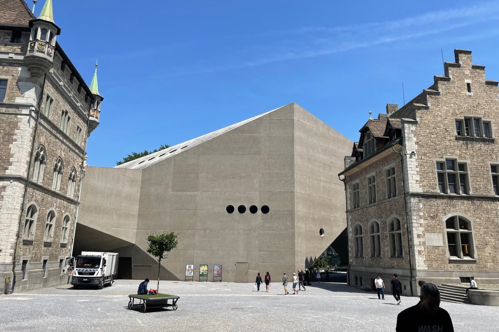 The trip included a stop at the National Museum Zurich.
