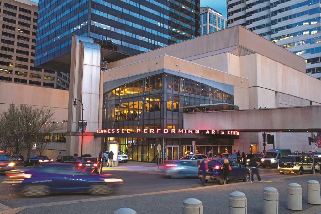 The current Tennessee Performing Arts Center in Nashville