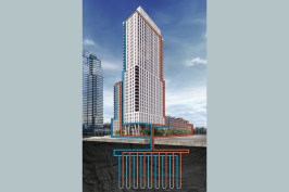 One Java Street is a new Brooklyn residential development designed by Marvel that will utilize geothermal energy.