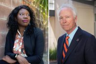 From left: Liz Ogbu and Greg Olsen.