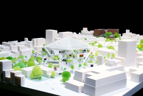 Model+of+the+Tainan+Museum+of+Fine+Arts.+