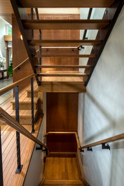 House on Morrow Road - Through Stair