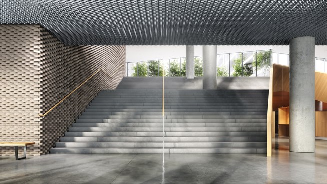 Lobby staircase (Nov. 2015)