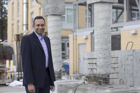 Shahria Alam, co-director of UBC's Green Construction Research and Training Centre and the lead researcher of the study.