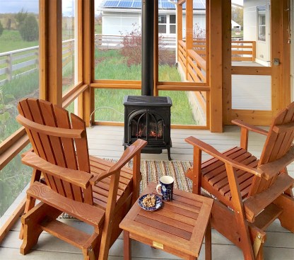 Mid-Century Mod on the Prairie - Screen Porch