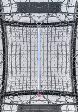 Arthur Ashe Stadium roof closed