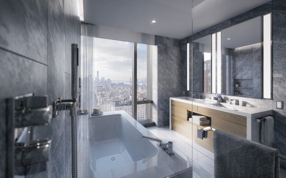 277 Fifth Avenue, Private Residence, Master Bathroom